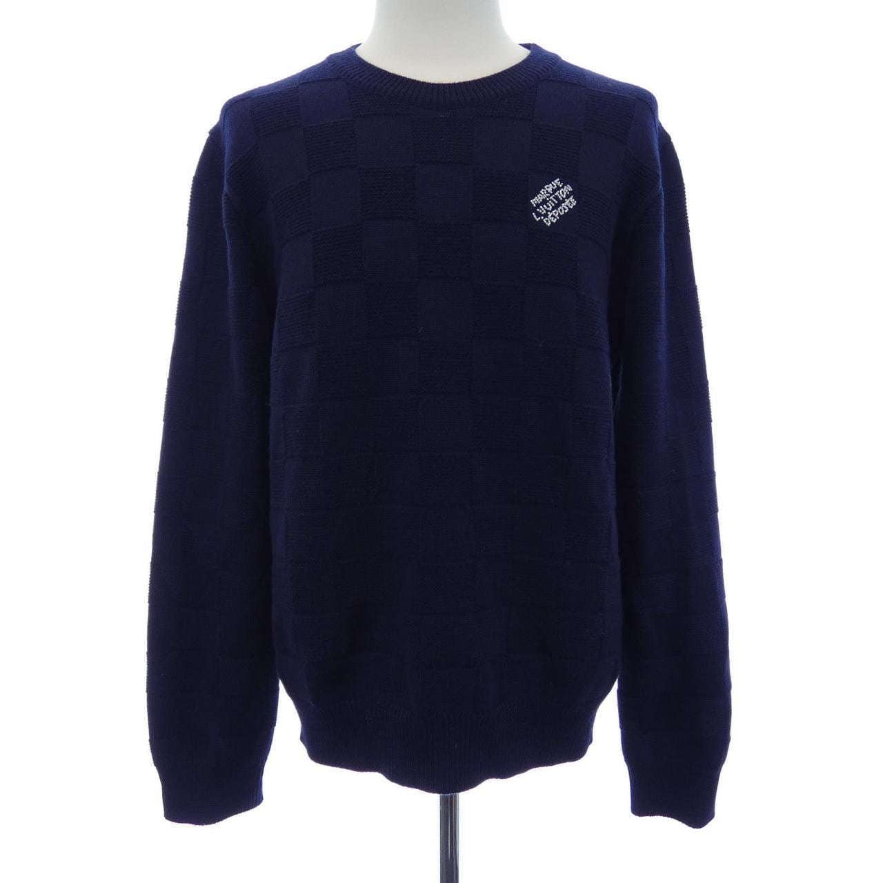 ルイヴィトン LOUIS VUITTON ダミエプルオーバーウィズパールシグネチャー HQN69WZLL ニット