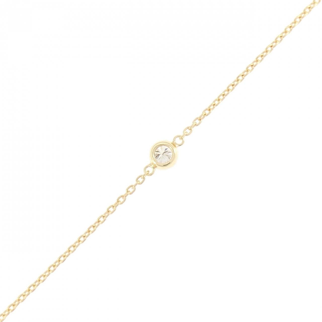 K18YG ダイヤモンド ブレスレット 0.10CT