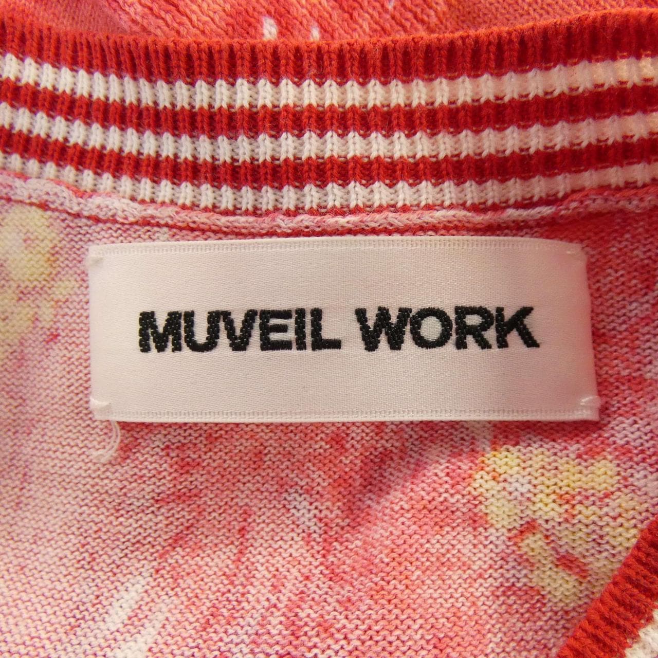 ミュベイル ワークス MUVEIL WORK カーディガン