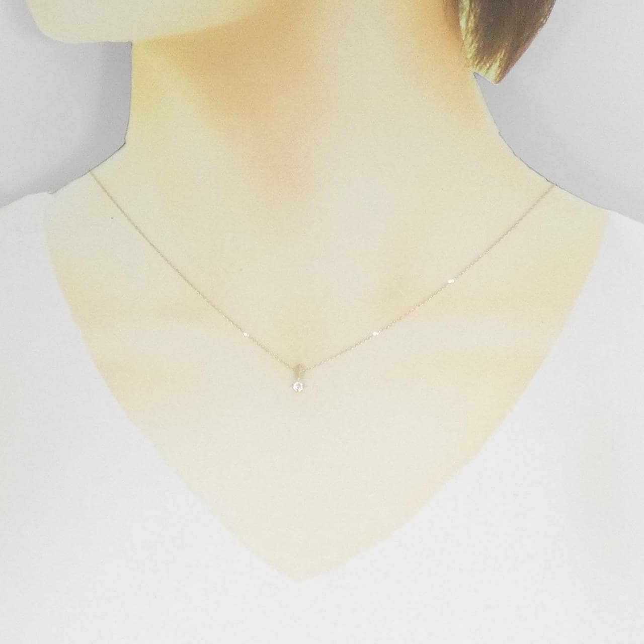 スタージュエリー ダイヤモンド ネックレス 0.05CT
