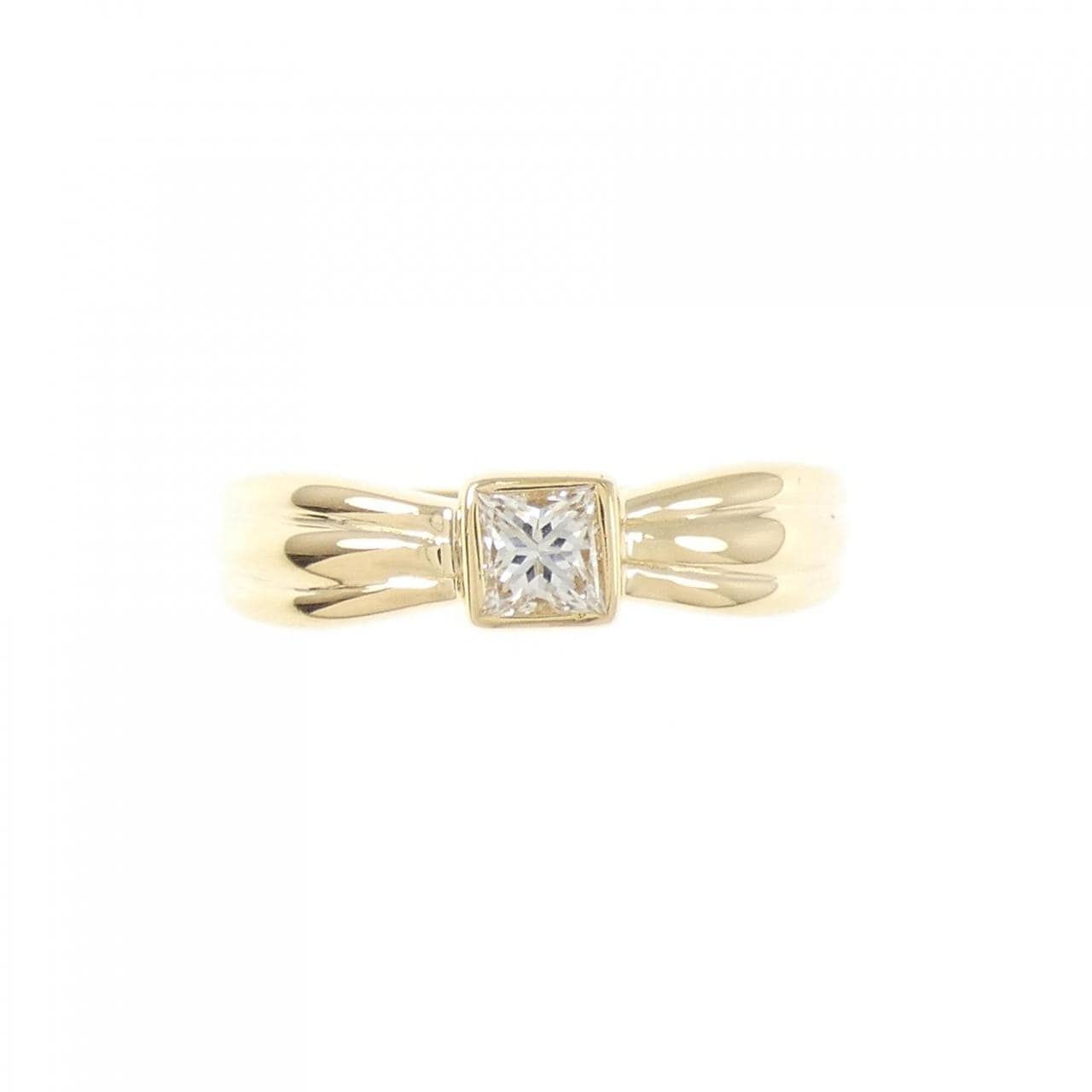 K18YG ダイヤモンド リング 0.30CT