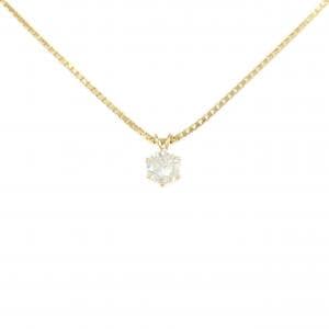 K18YG ダイヤモンド ネックレス 0.56CT J SI1 Good