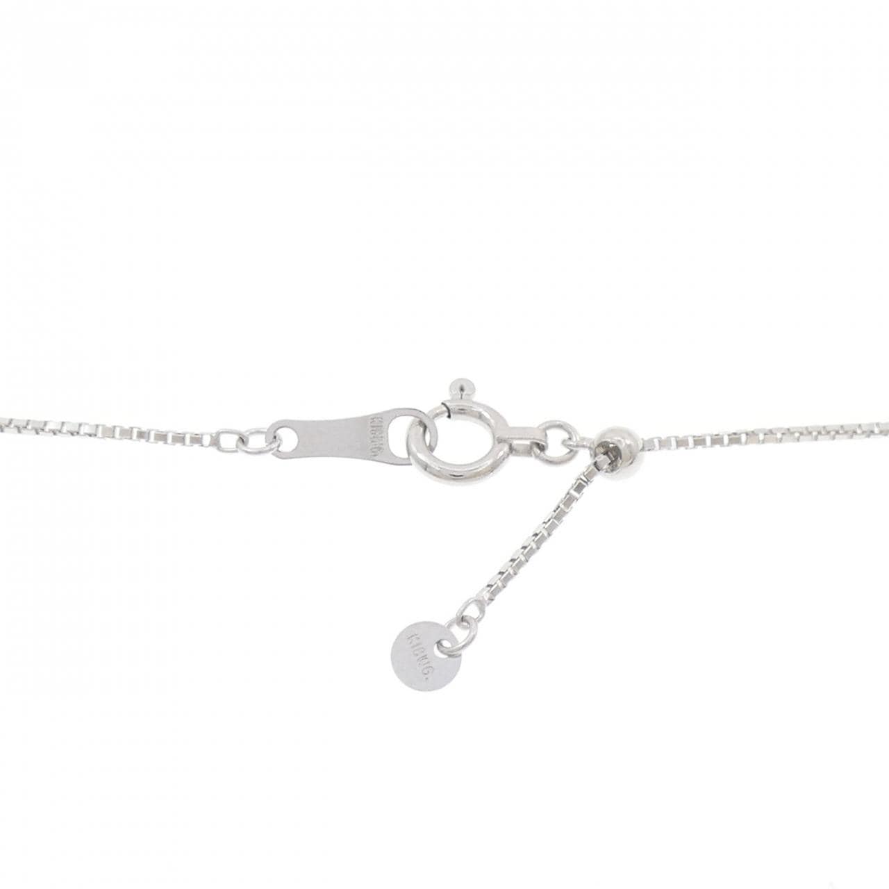 K18WG アメジスト ネックレス 3.72CT