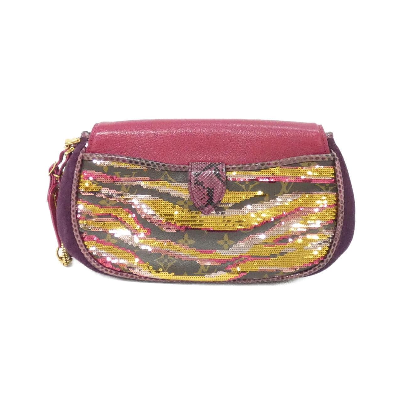 ルイヴィトン モノグラム サヴェージ タイガー N91111 クラッチバッグ