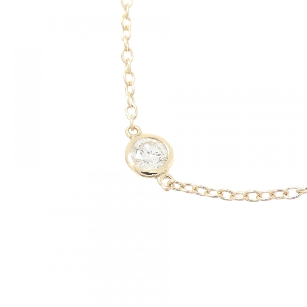 【リメイク】K10YG ダイヤモンド ネックレス 1.00CT