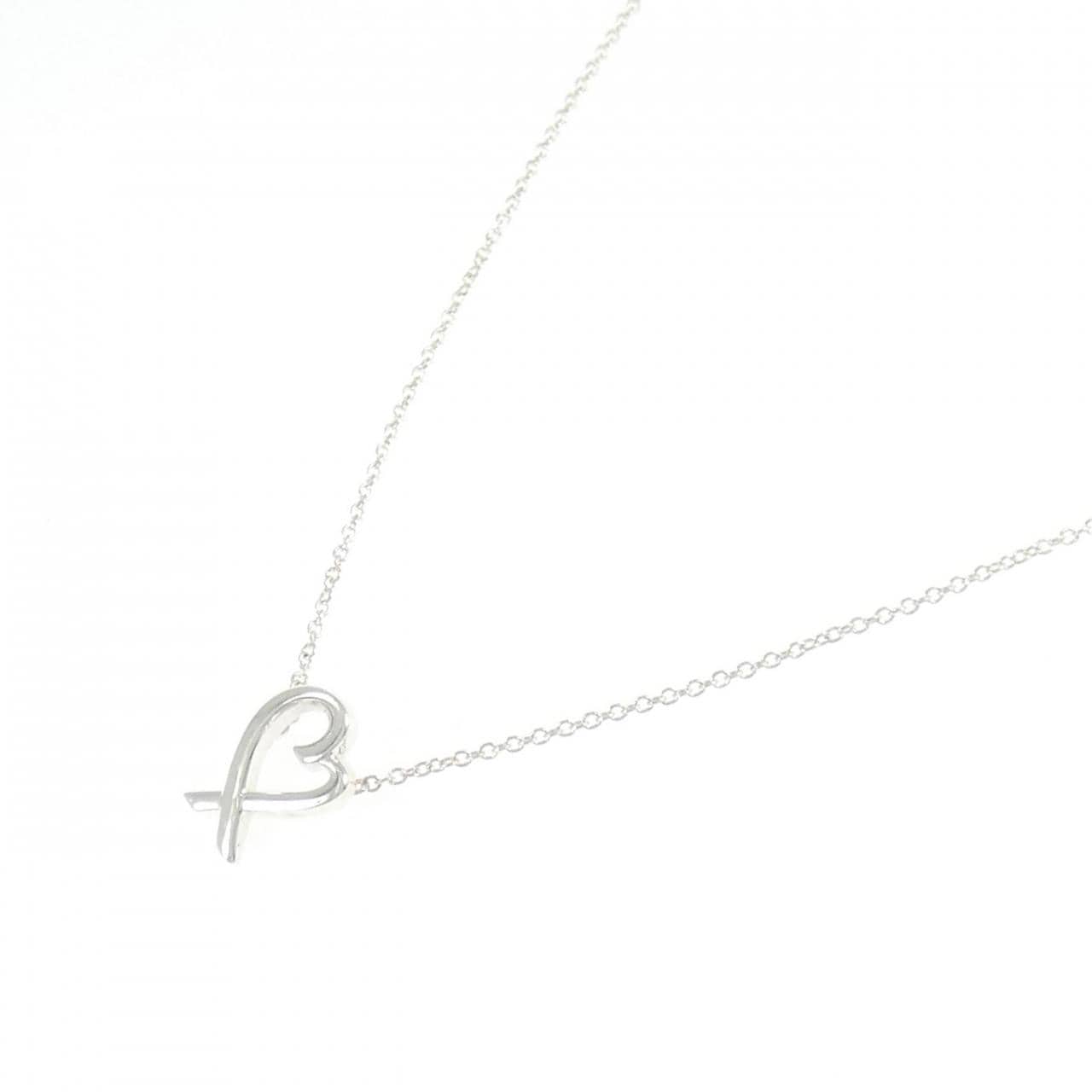 ティファニー ラビングハート ネックレス