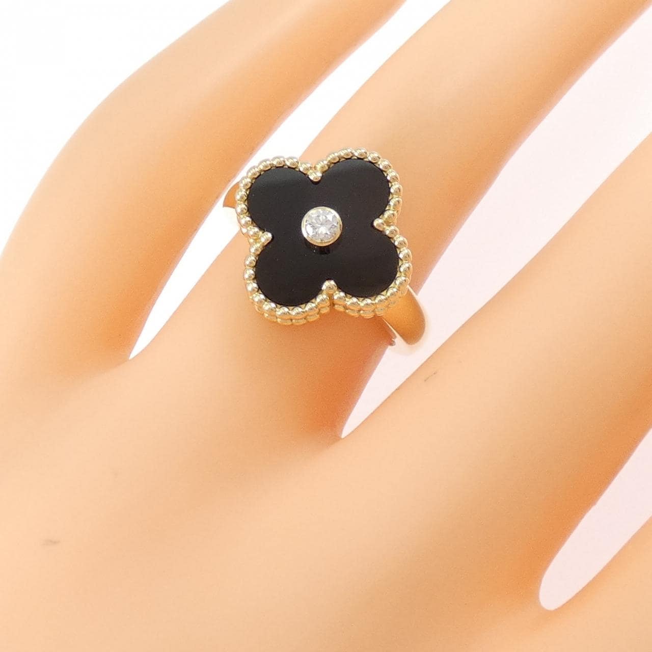 ヴァンクリーフ&アーペル ヴィンテージアルハンブラ リング