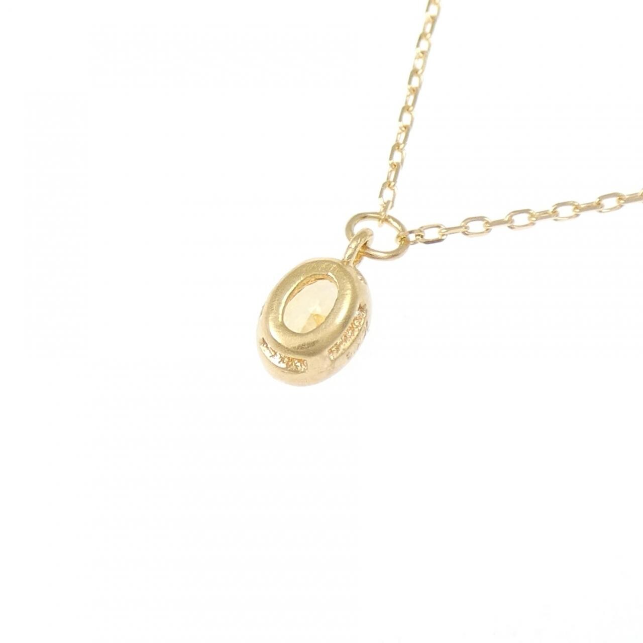 K18YG ダイヤモンド ネックレス 0.24CT