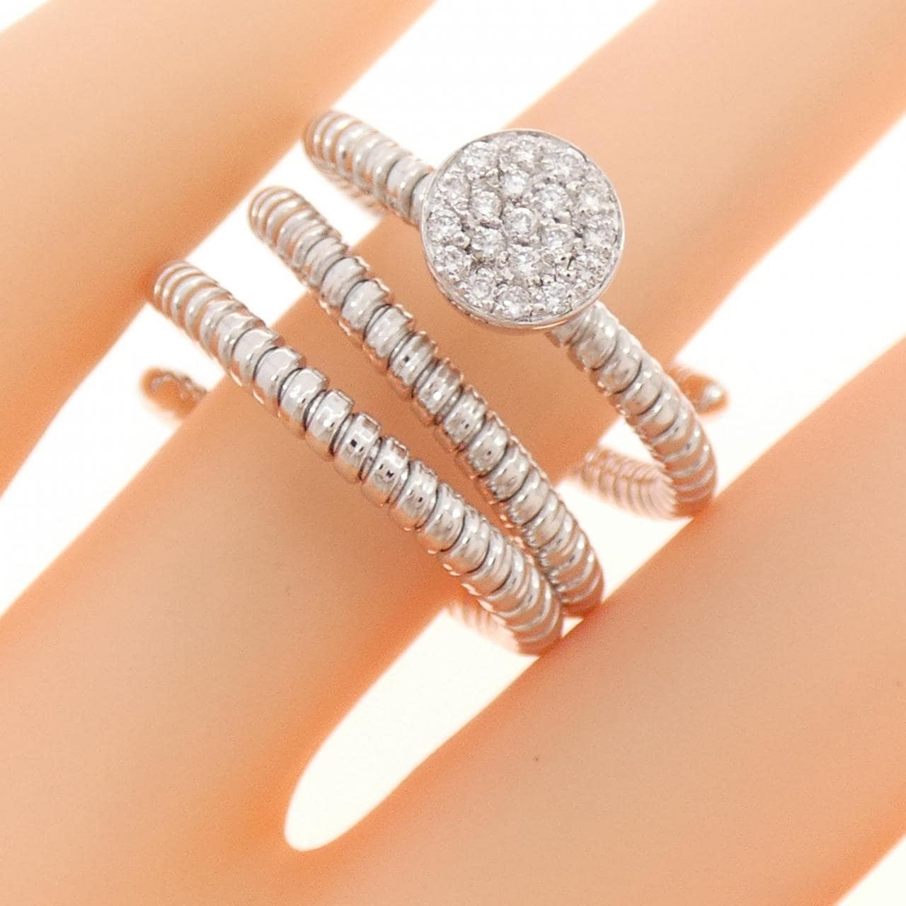 ポンテヴェキオ ダイヤモンド リング 0.15CT