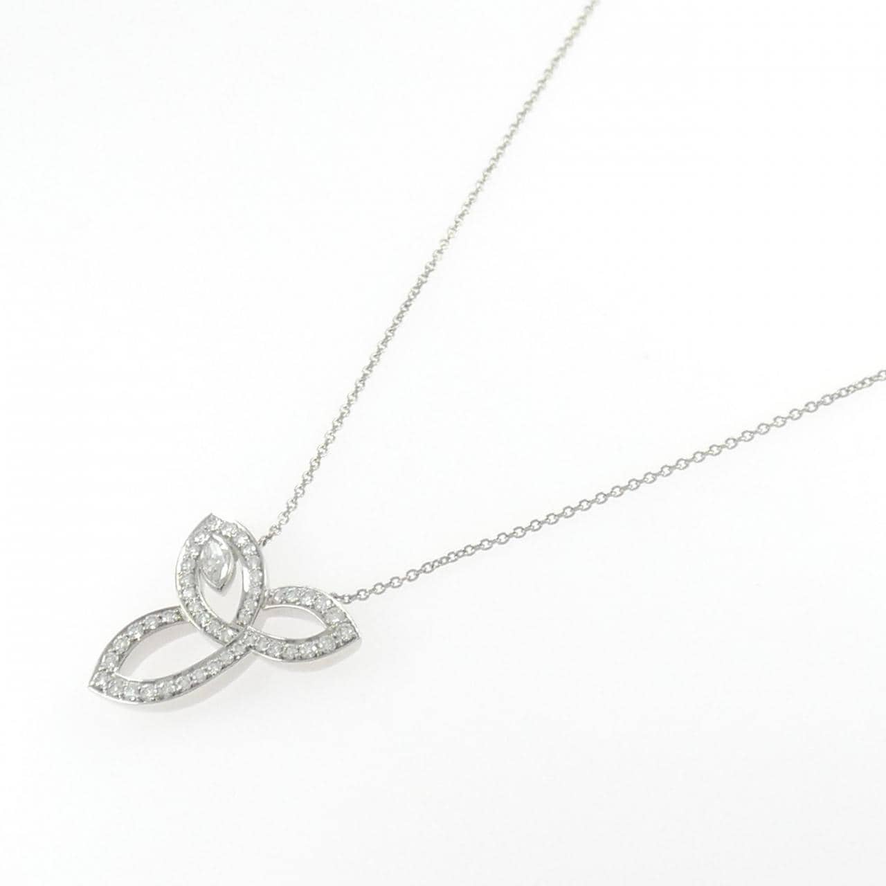 ハリーウィンストン リリークラスター ネックレス 0.15CT