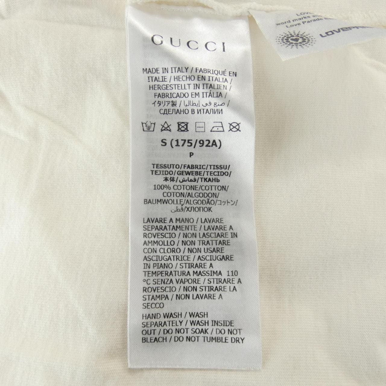 グッチ GUCCI LOVE PARADE 548334 XJEMZ Tシャツ