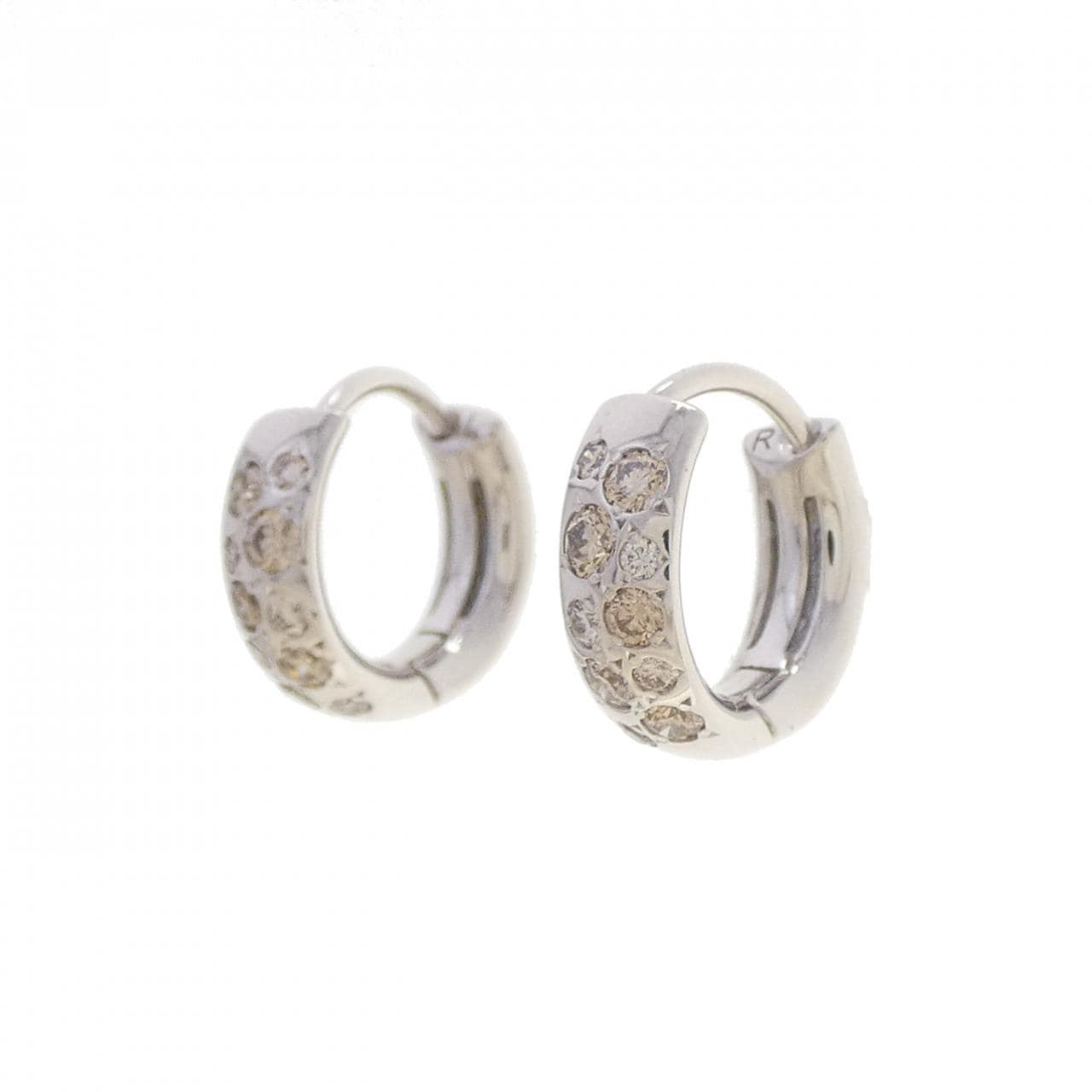 カシケイ カシケイ バンド ピアス 0.30CT
