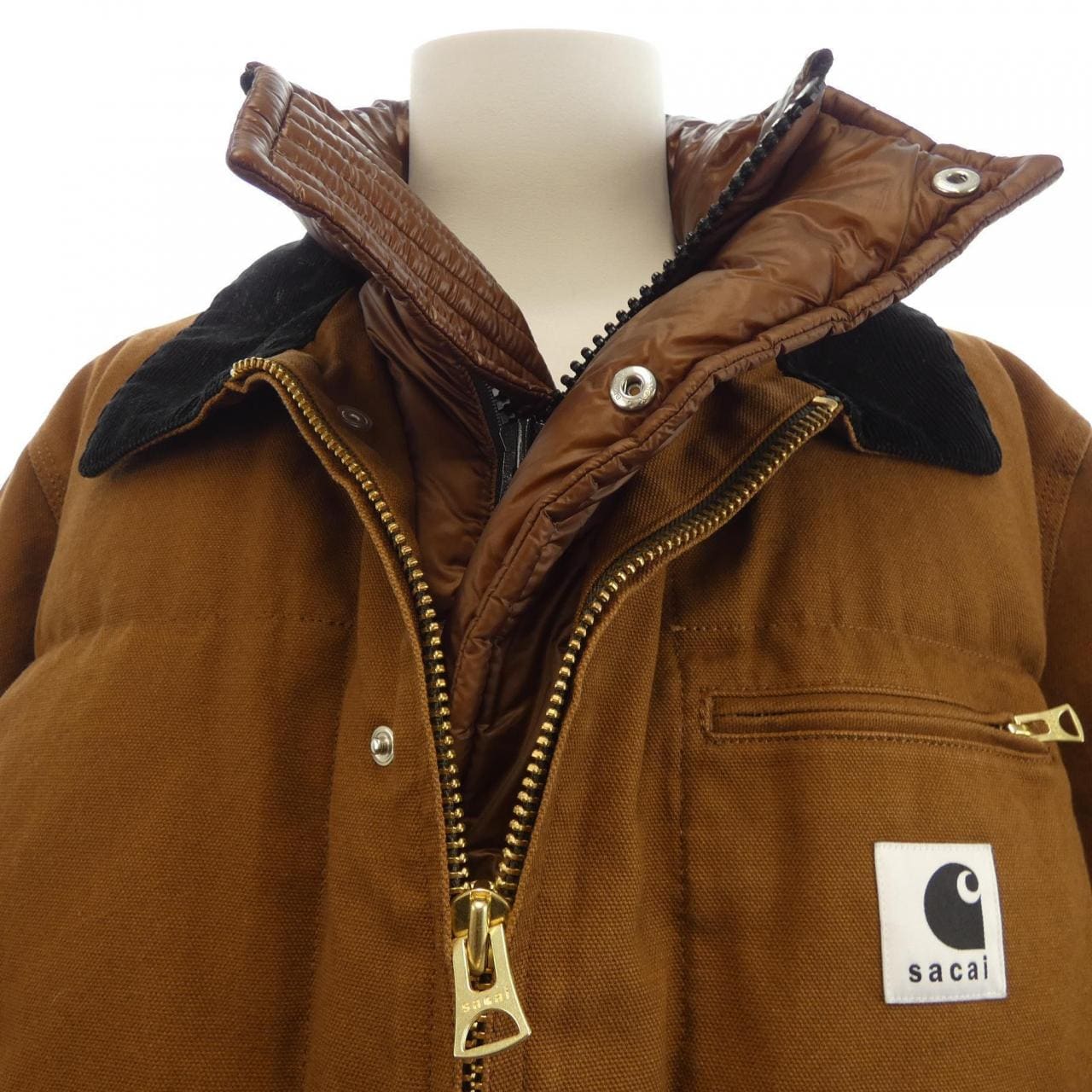 サカイ SACAI Carhartt WIP Washed Duck Puffer JK 25-03858M ダウンジャケット