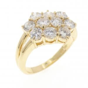 K18YG ダイヤモンド リング 1.20CT