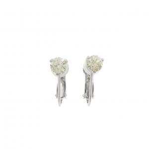 PT900 ダイヤモンド イヤリング 0.80CT