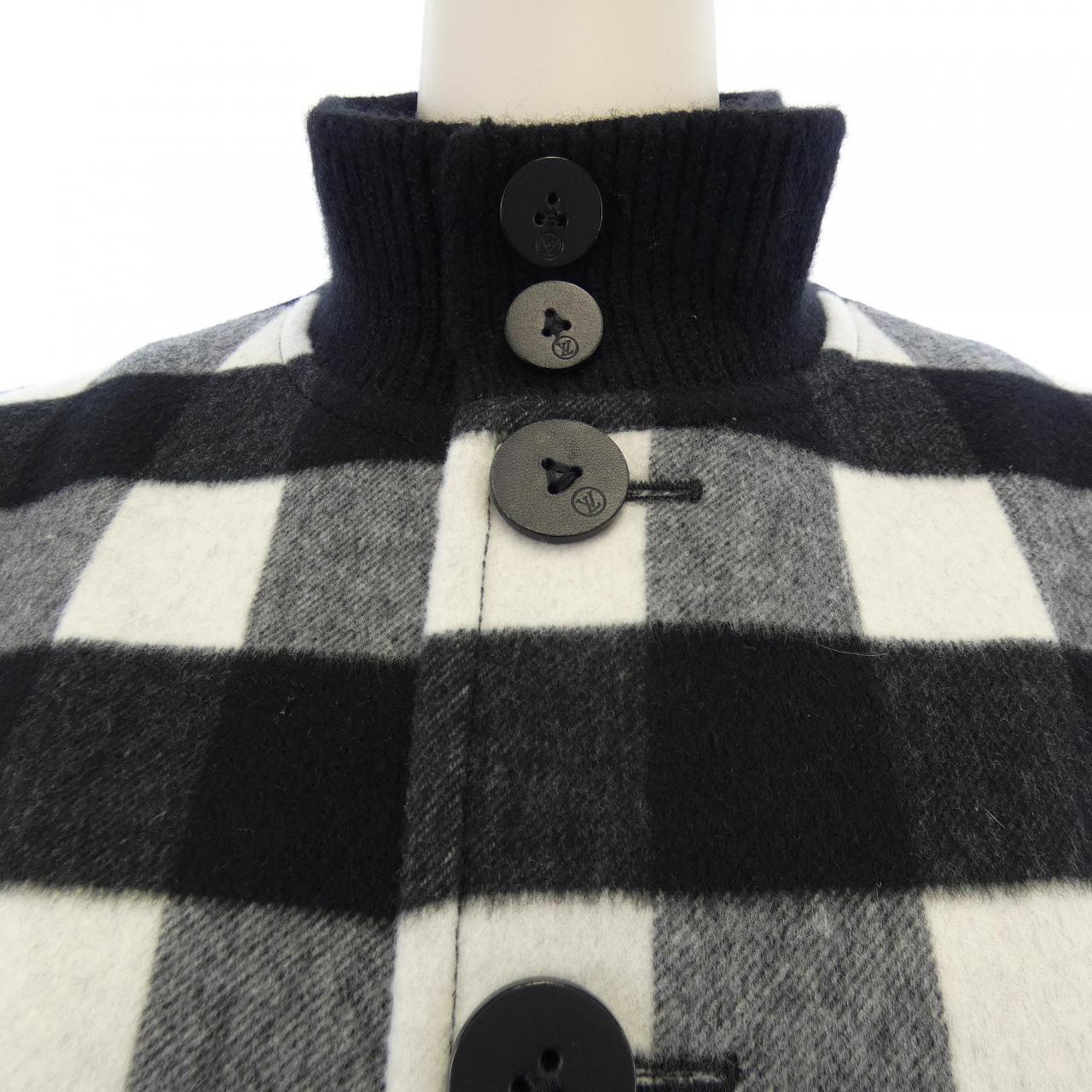 ルイヴィトン LOUIS VUITTON スリーブレス　チェックボンバジャケット FTVE62B09 ベスト