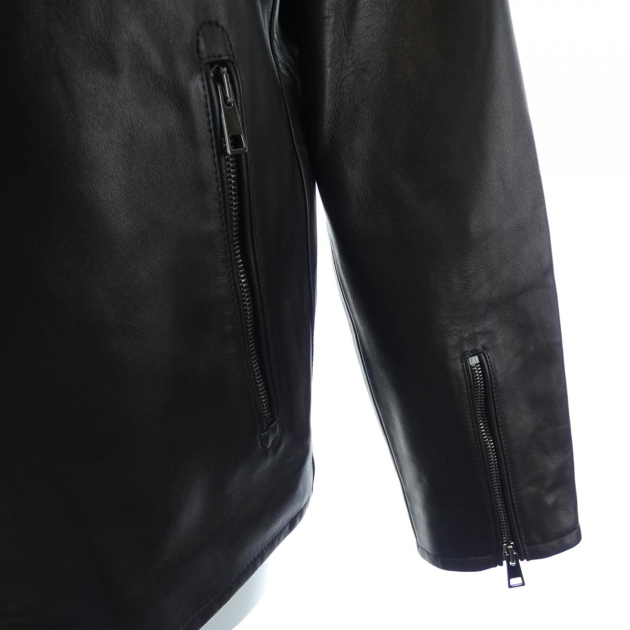 モレック MOLEC MO-SP02 レザーライダースジャケット