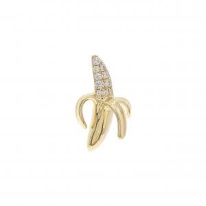 ビジュードエム バナナ ピアス 0.07CT 片耳