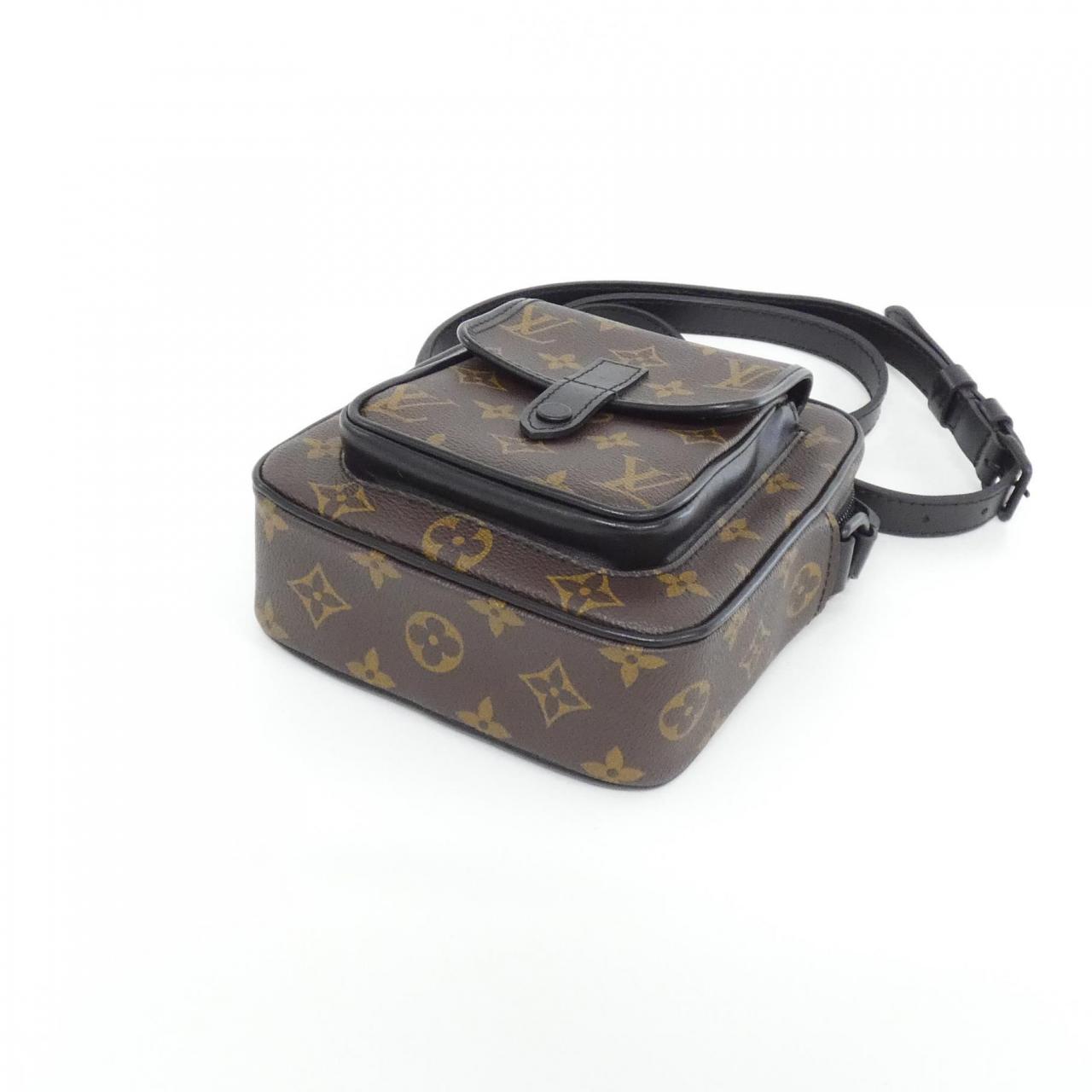 LOUIS VUITTON Monogram Macassar Christopher Wearable Wallet M69404 Shoulder Bag