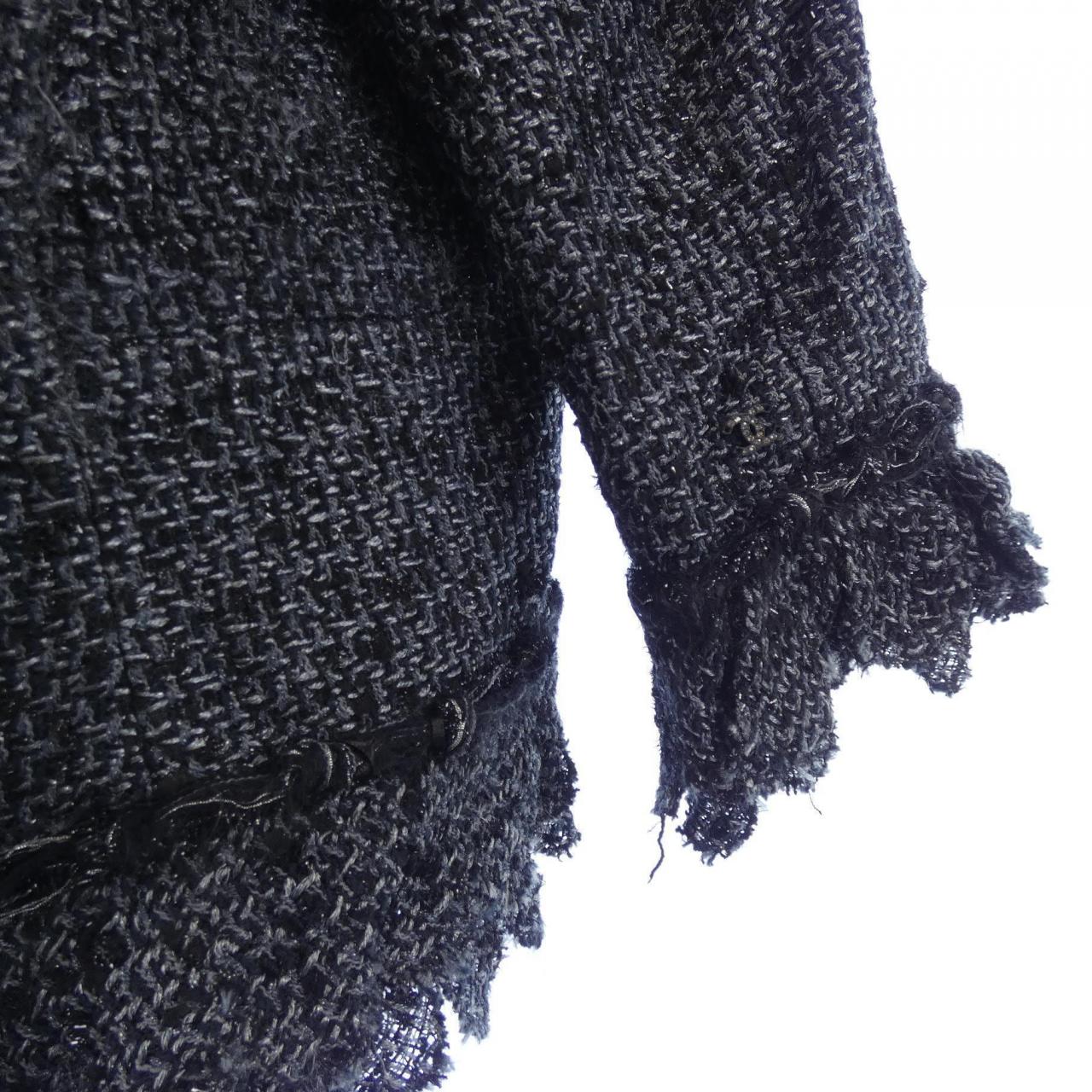 【ヴィンテージ】シャネル CHANEL P28902V18105 06A ノーカラージャケット