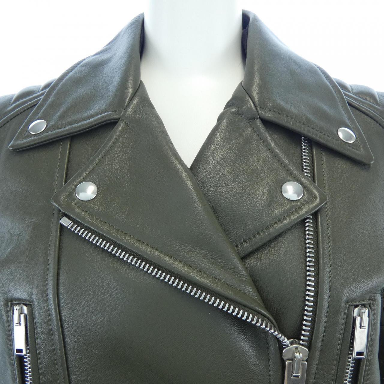 セリーヌ CELINE 2 5I90/4533 レザーライダースジャケット