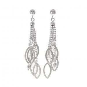 750WG/K18WG ピアス