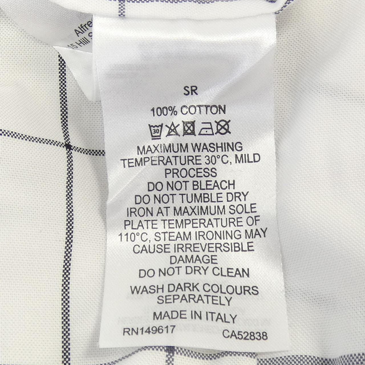 ダンヒル DUNHILL シャツ