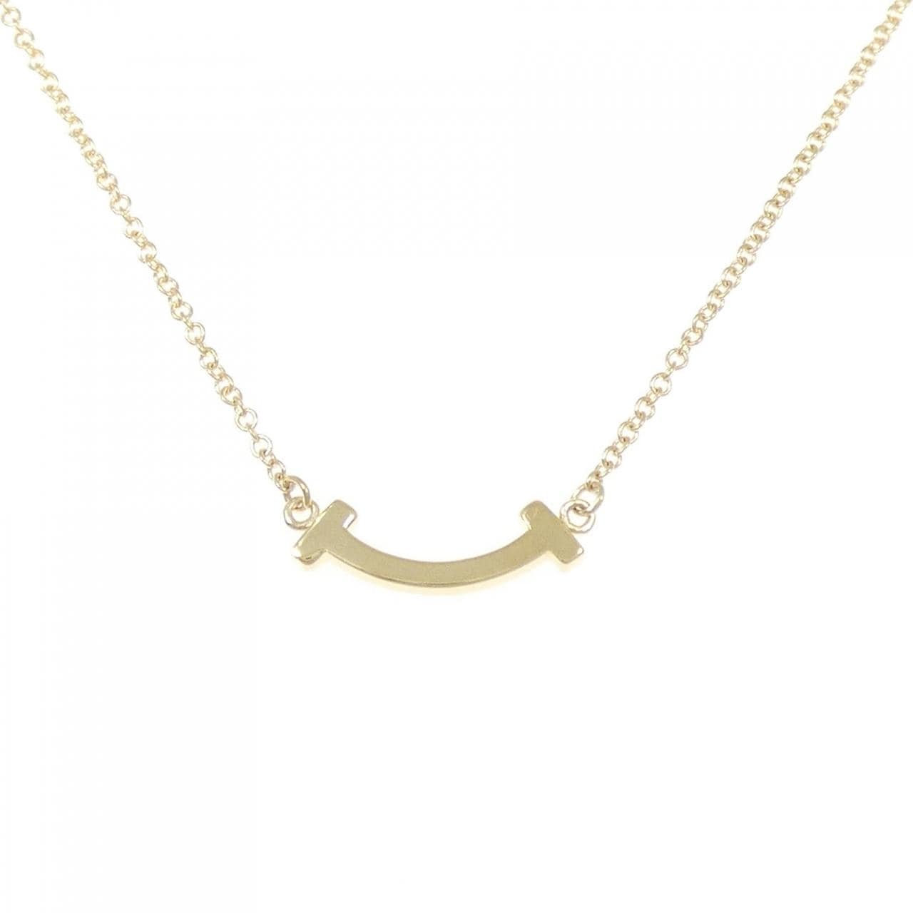 ティファニー Tスマイル ミニ ネックレス