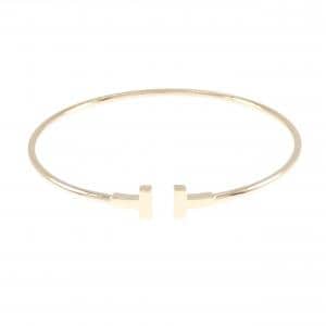 ティファニー Tナローワイヤー バングル