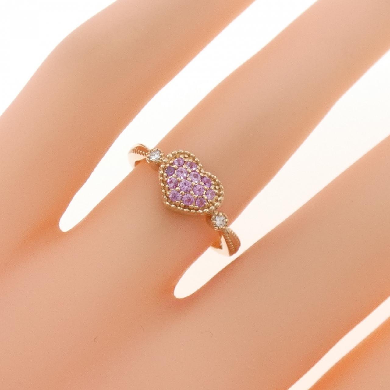 ポンテヴェキオ サファイヤ リング 0.16CT