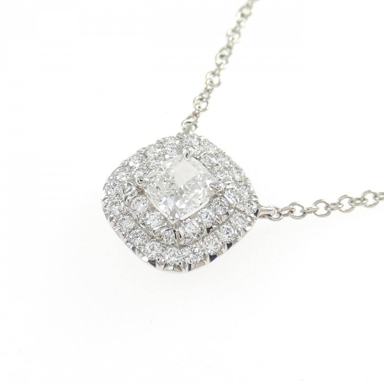 ティファニー ソレスト ネックレス 0.27CT F VS1