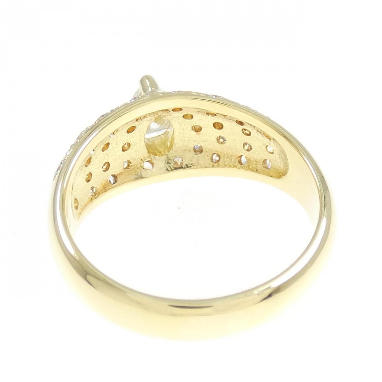 K18YG ダイヤモンド リング 0.29CT