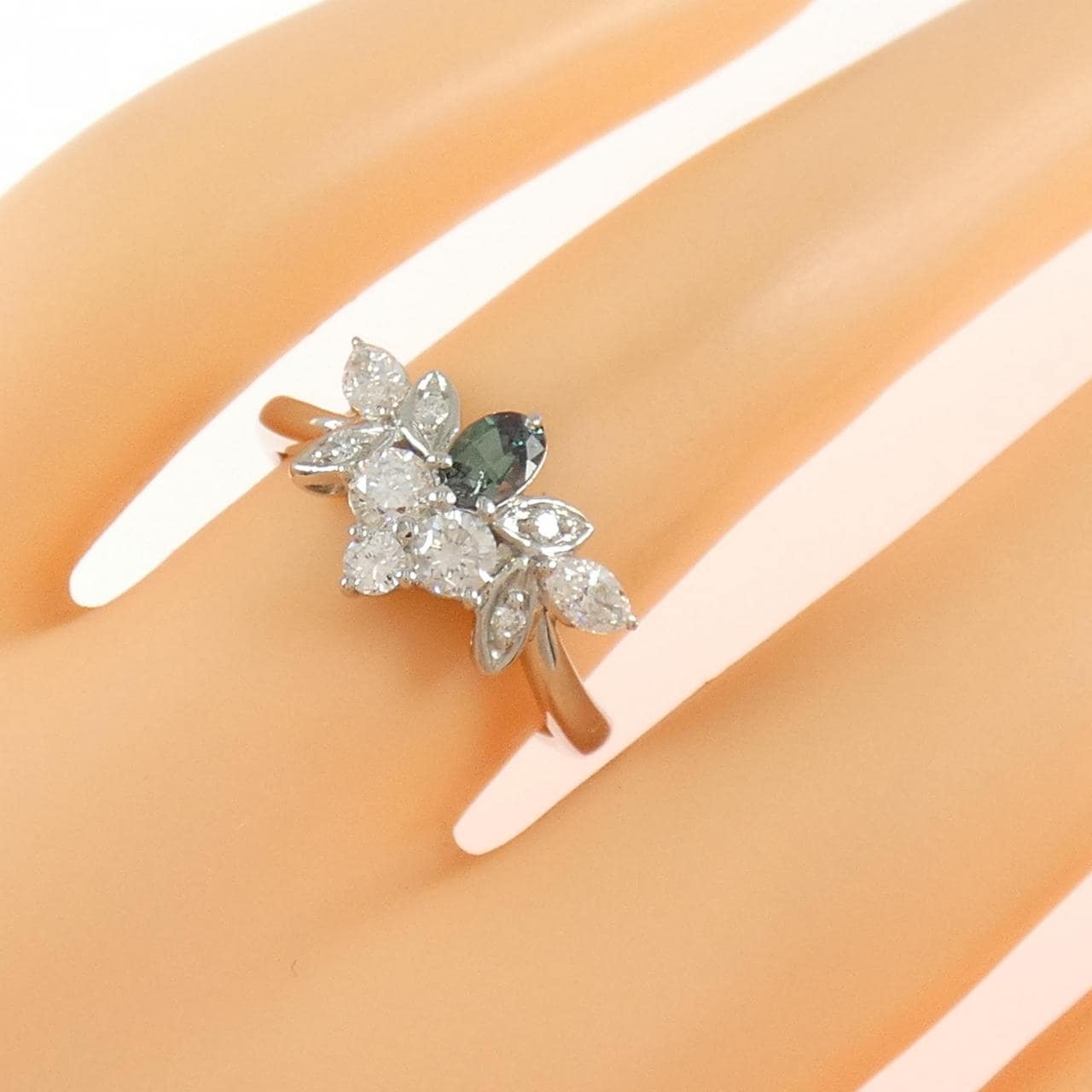 PT900 アレキサンドライト リング 0.25CT