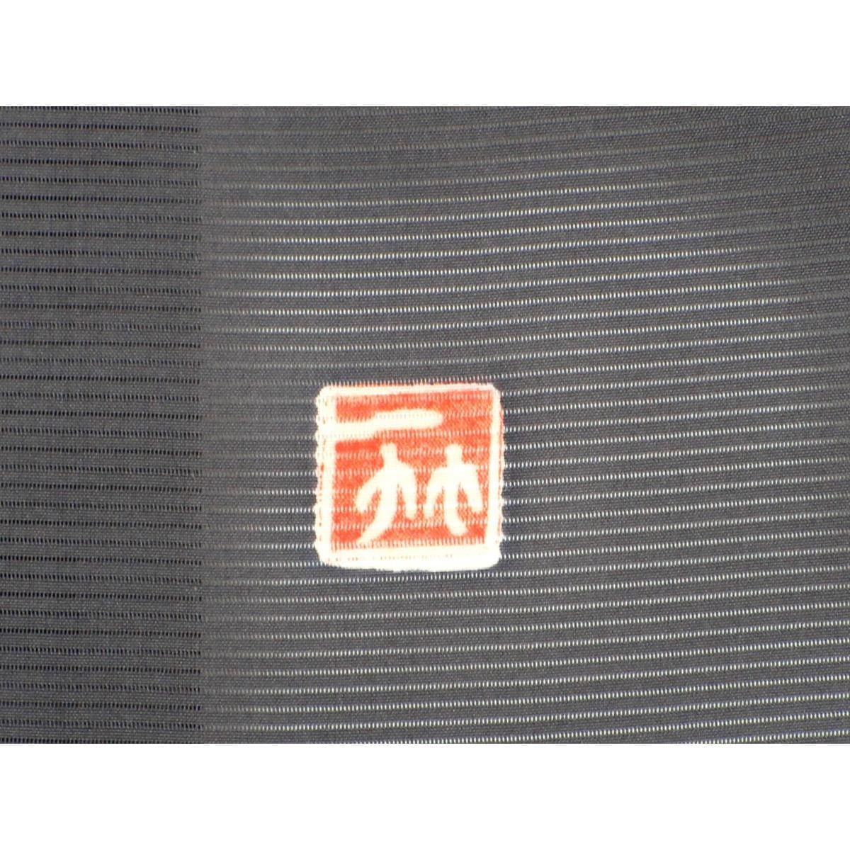 単衣　駒絽訪問着【二代目久保田一竹】