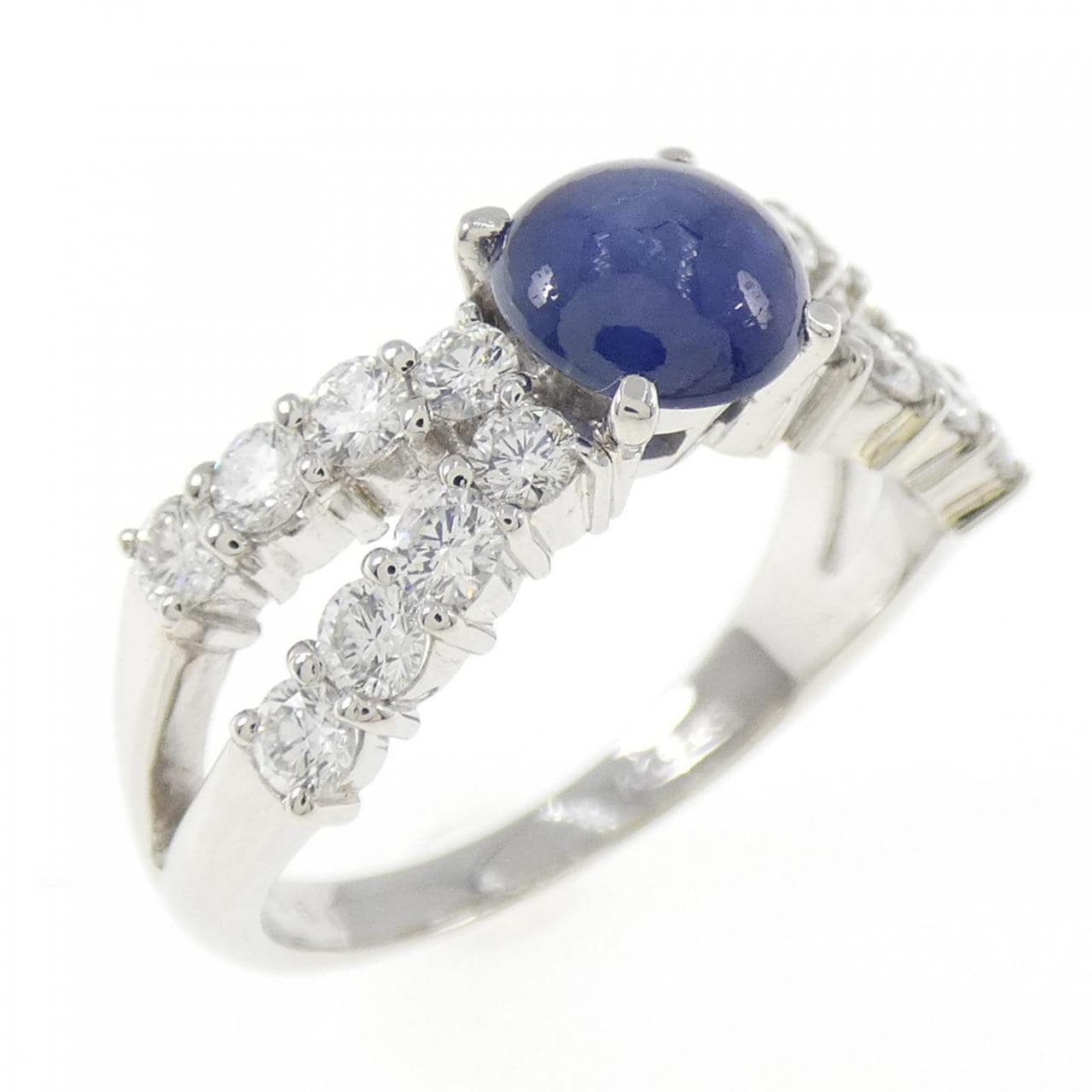 PT900 Sapphire Ring 0.94CT