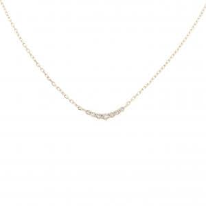アガット ダイヤモンド ネックレス 0.05CT