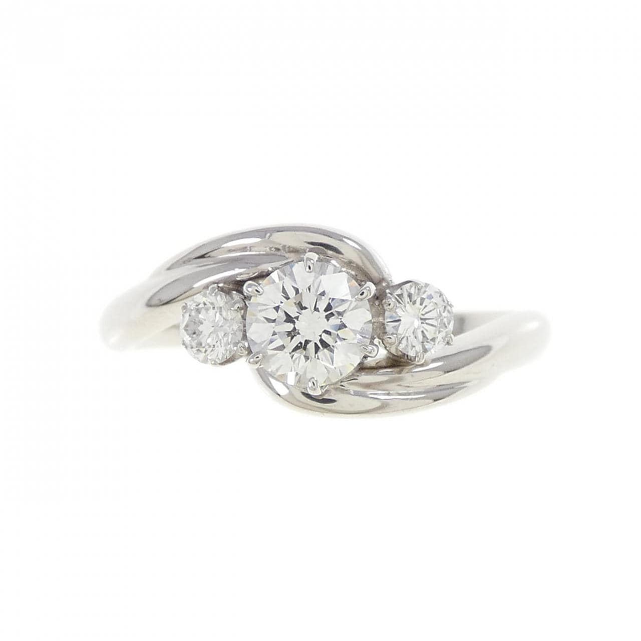 クレサンベール ダイヤモンド リング 0.420CT