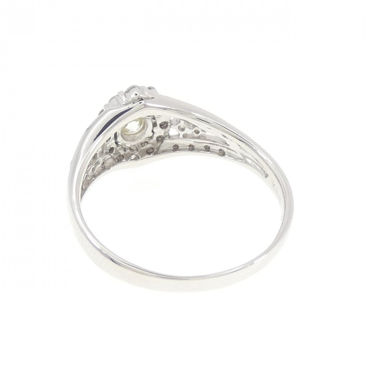 K18WG ダイヤモンド リング 0.30CT