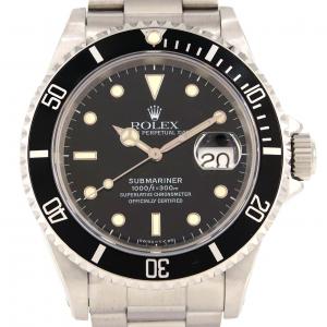 ロレックス サブマリーナーデイト 16610. SS 自動巻 X番