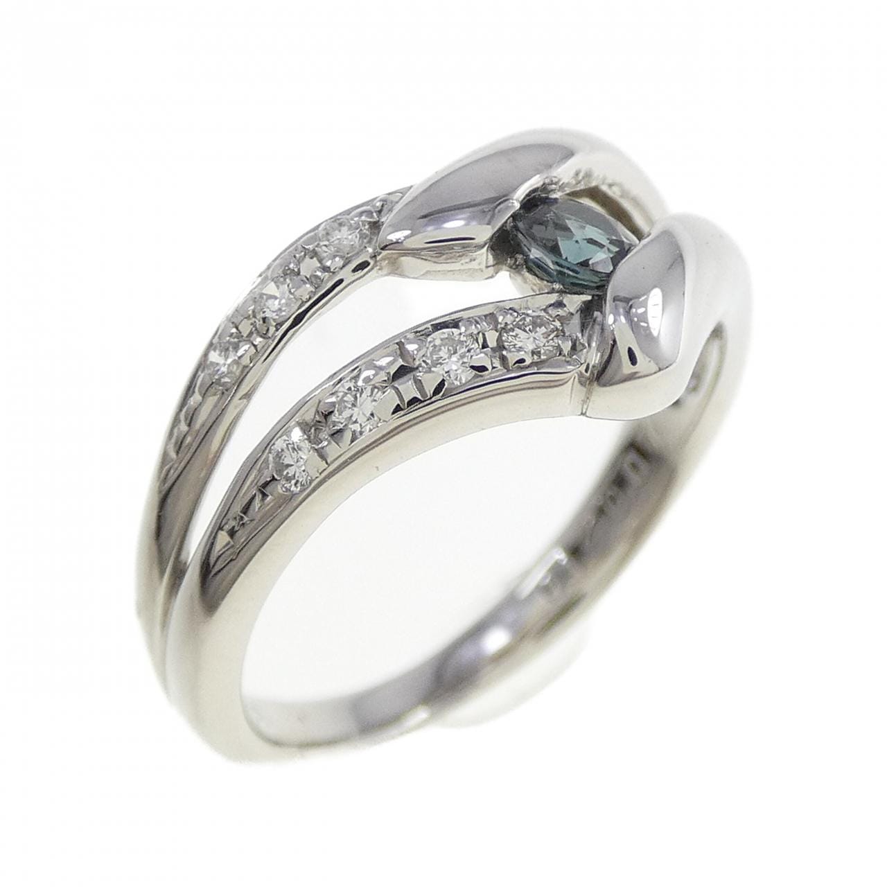 PT900 アレキサンドライト リング 0.14CT