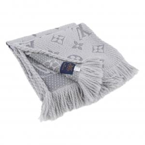 ルイヴィトン LOUIS VUITTON ロゴマニア M74742 MUFFLER