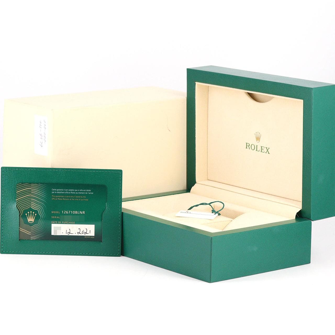 ロレックス GMTマスターⅡ 126710BLNR･3 SS 自動巻 ランダム番