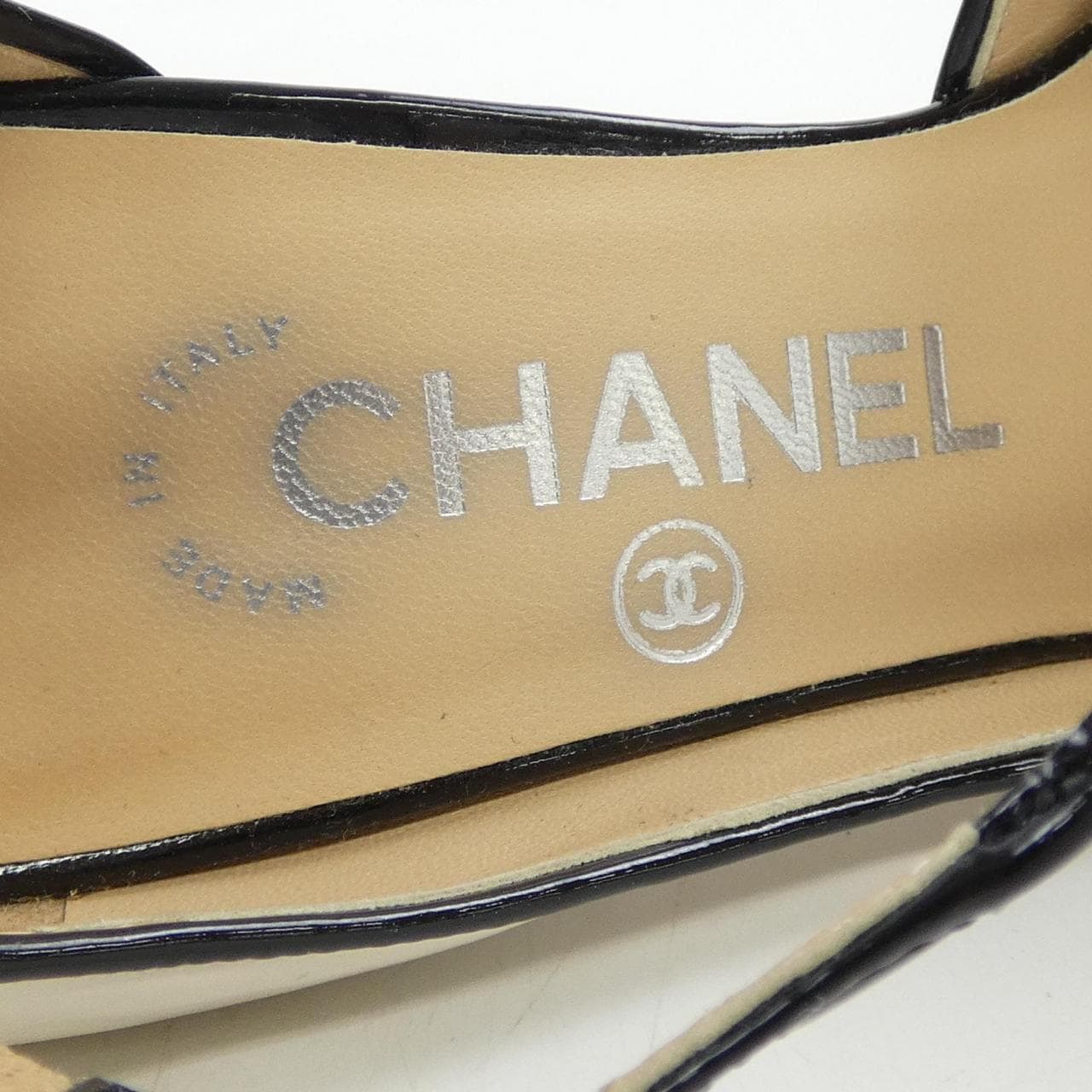 シャネル CHANEL CHAUS OUVERTES G28650Y08012 パンプス