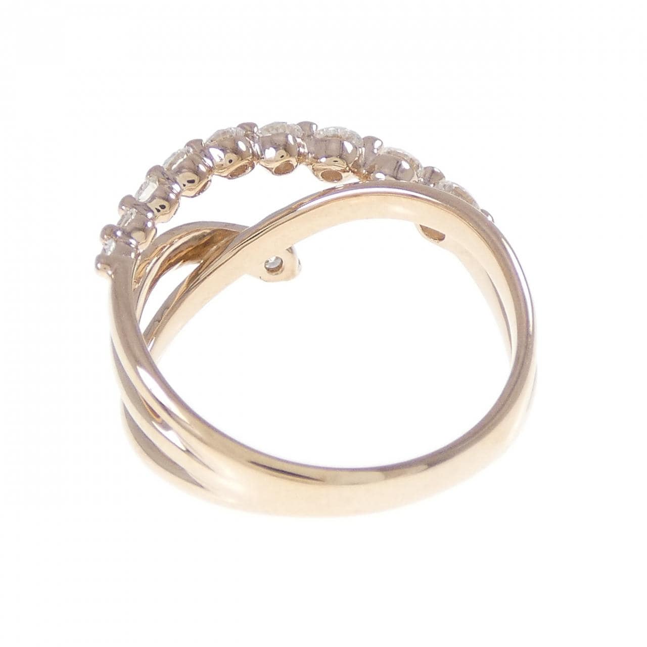 K18PG ダイヤモンド リング 0.54CT