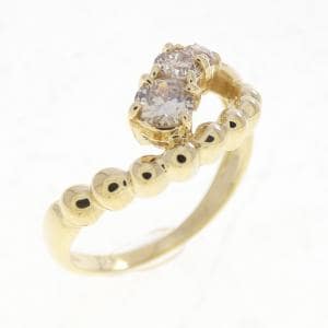 K18YG ダイヤモンド リング 0.30CT