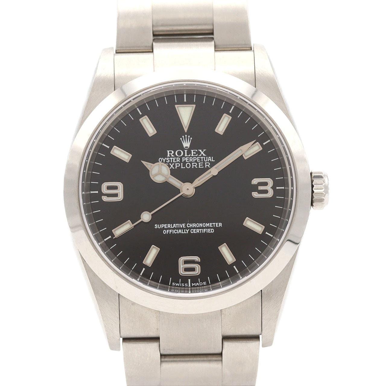 【ノーメンテナンス還元価格】ロレックス エクスプローラーI 114270 SS 自動巻 Y番