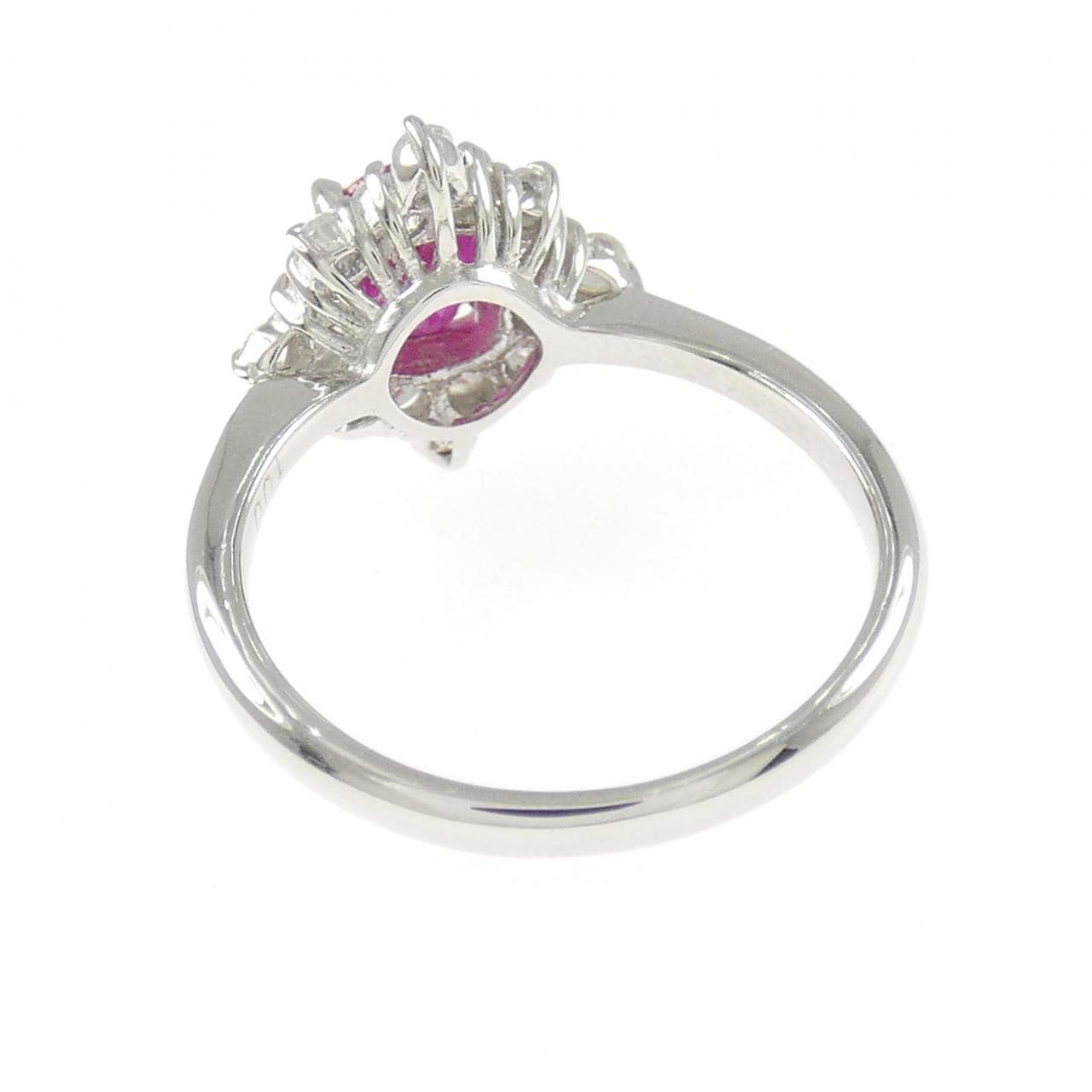 PT900 ルビー リング 1.00CT