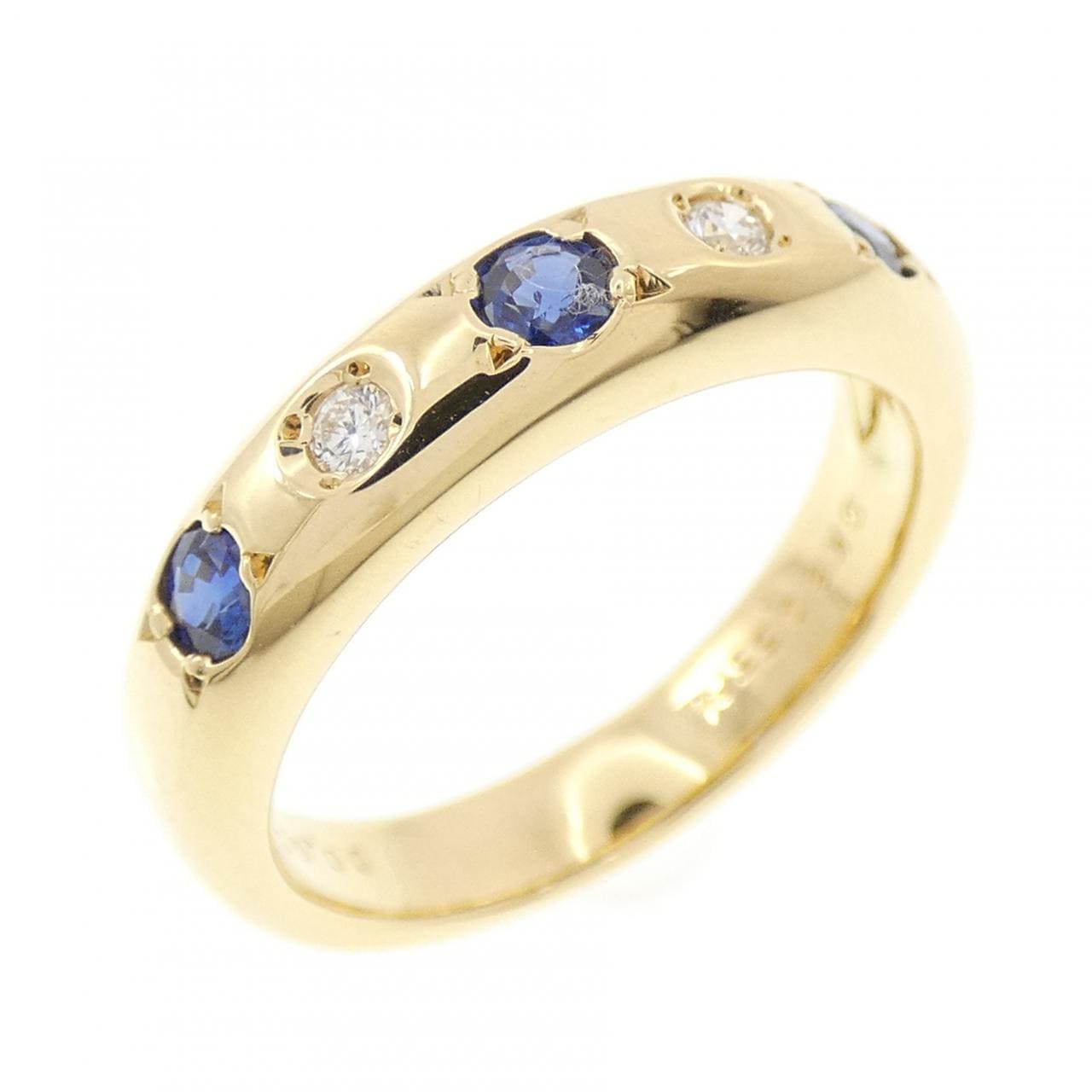 ミキモト サファイヤ リング 0.33CT