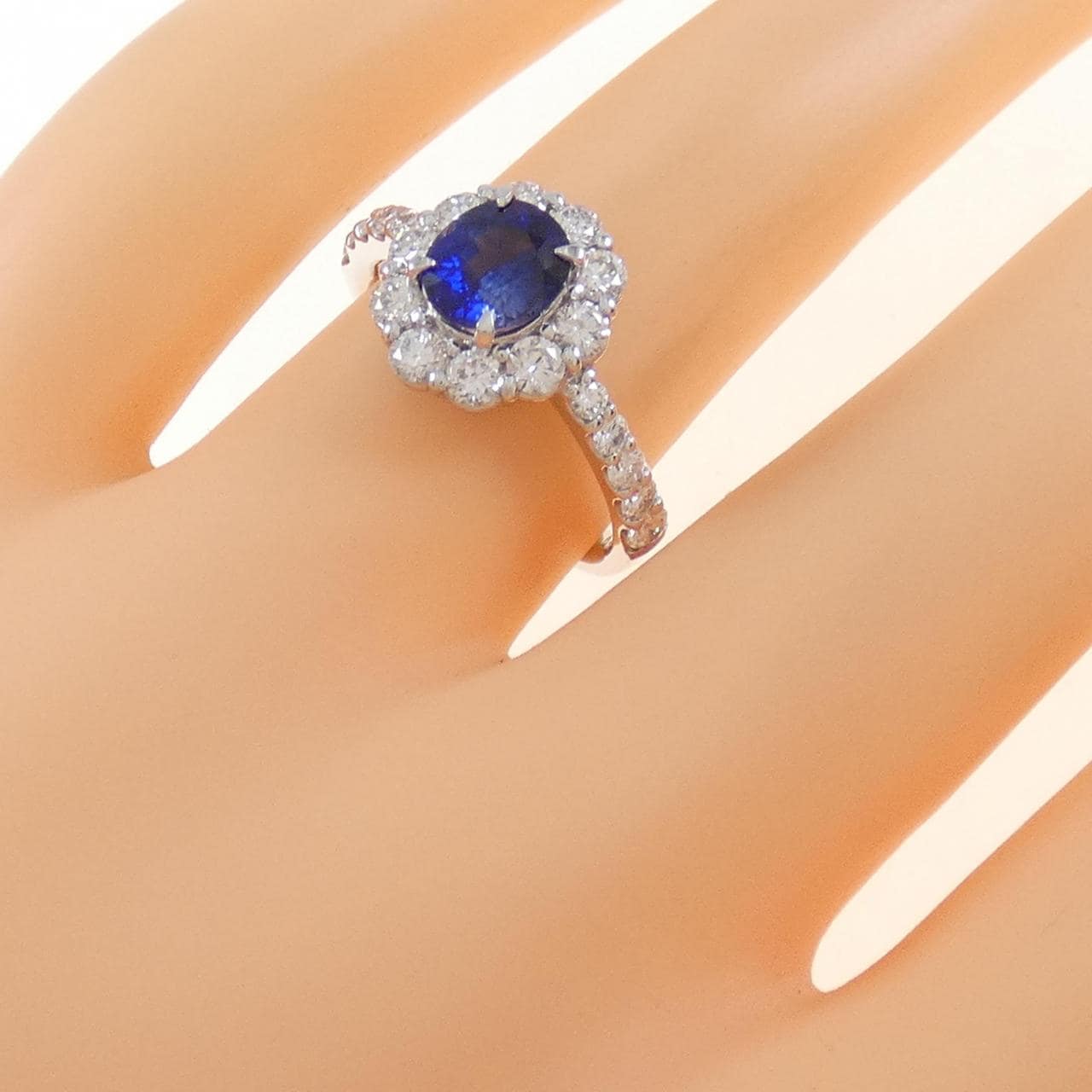 PT Sapphire Ring 1.109CT