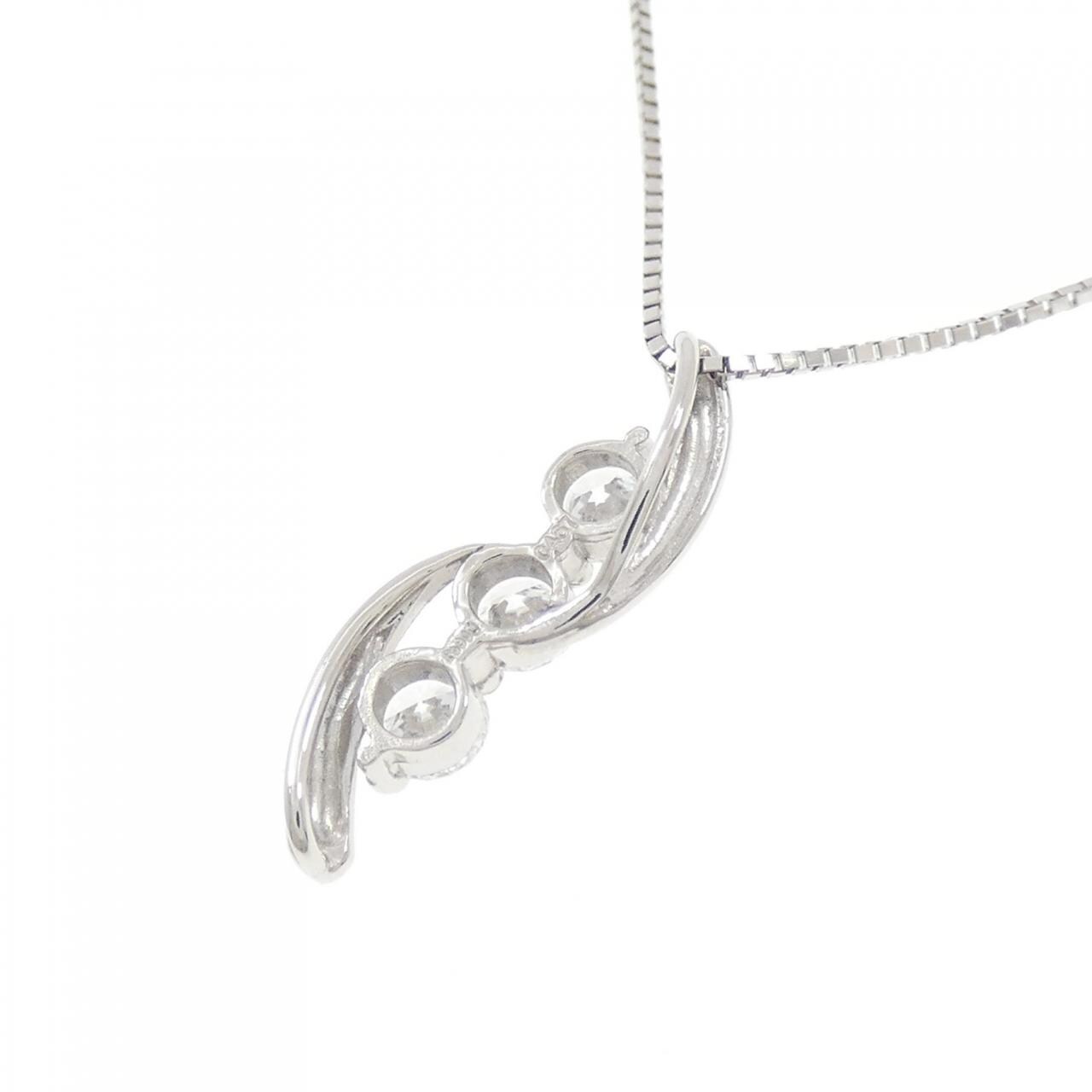 PT900/PT850 ダイヤモンド ネックレス 0.467CT